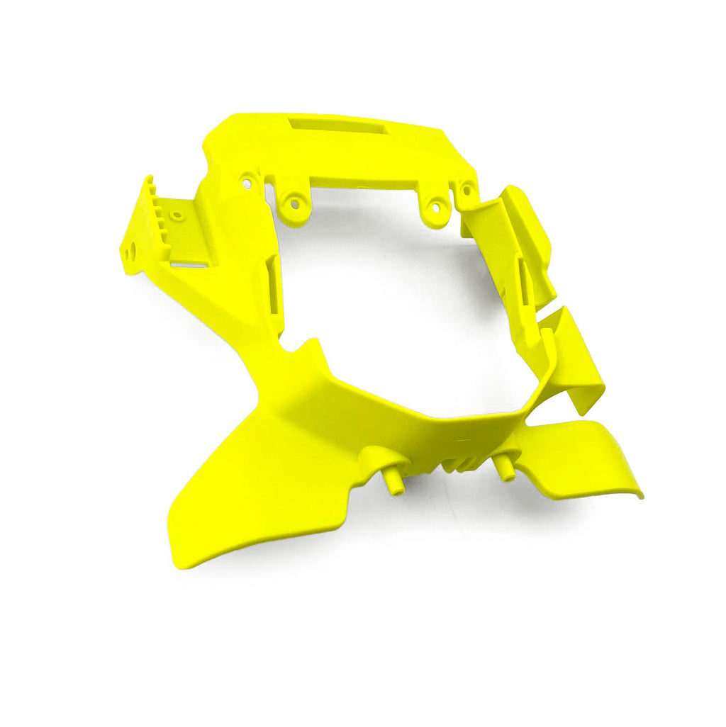HEADLIGHT BRACKET HUSQVARNA TE FE 2024-2025 HSQ YELLOW, R-TECH R-MASKHSQGQ3B