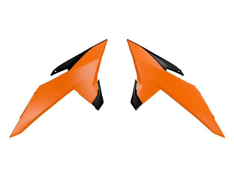 RAD SHROUD KTM SX 85 2025 R-TECH ORANGE BLACK R-CVKTMARNR885