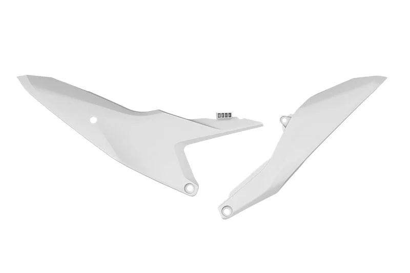 SIDE PANELS KTM SX 85 2025, GAS GAS MC 85 2025, R-TECH WHITE R-FIKTMBN0885