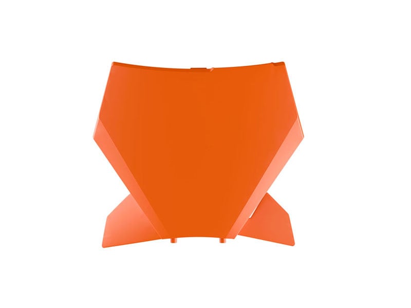 FRONT NUMBER PLATE KTM SX 85 2025 R-TECH ORANGE R-TBKTMAR0885