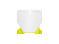 FRONT NUMBER PLATE HUSQVARNA TC 85 2025 R-TECH WHITE YELLOW R-TBHSQBNGQ885