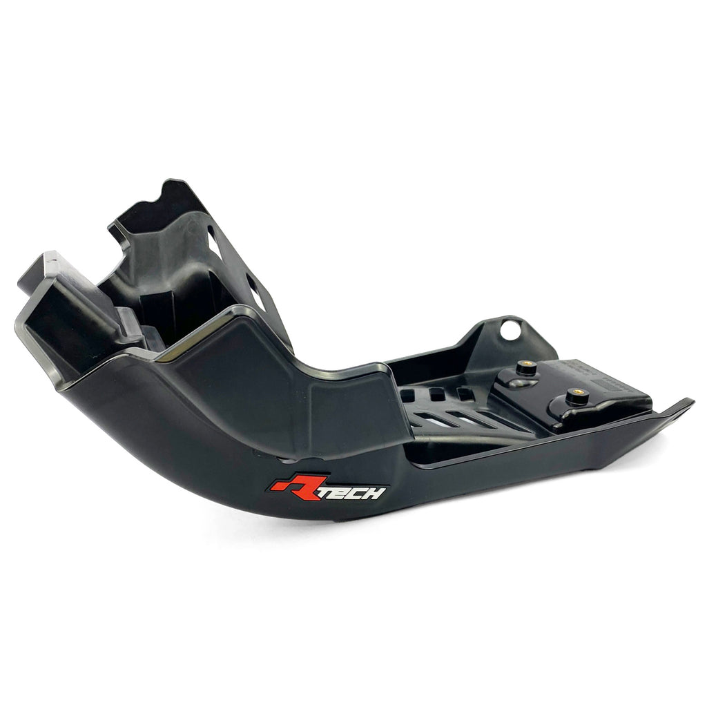 PLASTIC SKID PLATE KTM 250/300 2023-26, RTECH R-PMKTMNR2523, PLASTIC ENGINE COVER
