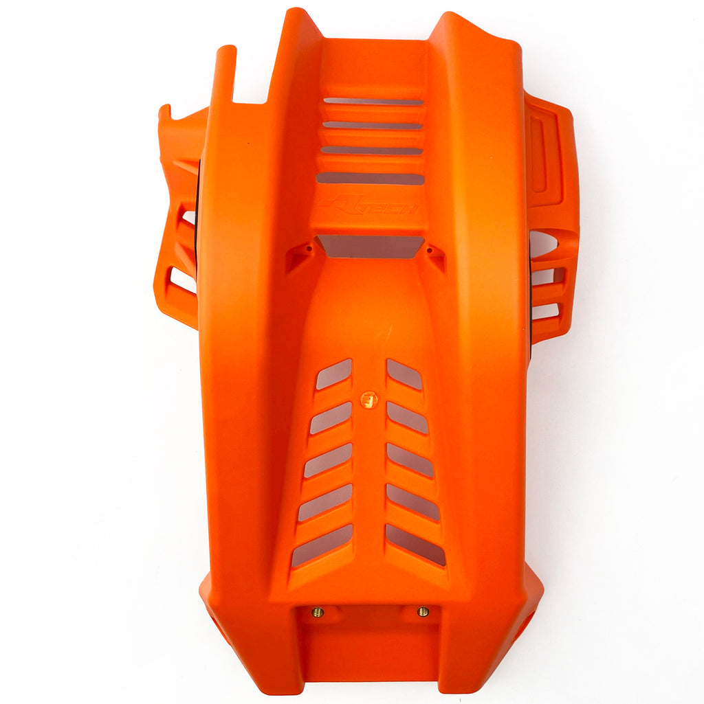 PLASTIC SKID PLATE KTM 250/300 2023-24, RTECH R-PMKTMAR2523, PLASTIC ENGINE COVER
