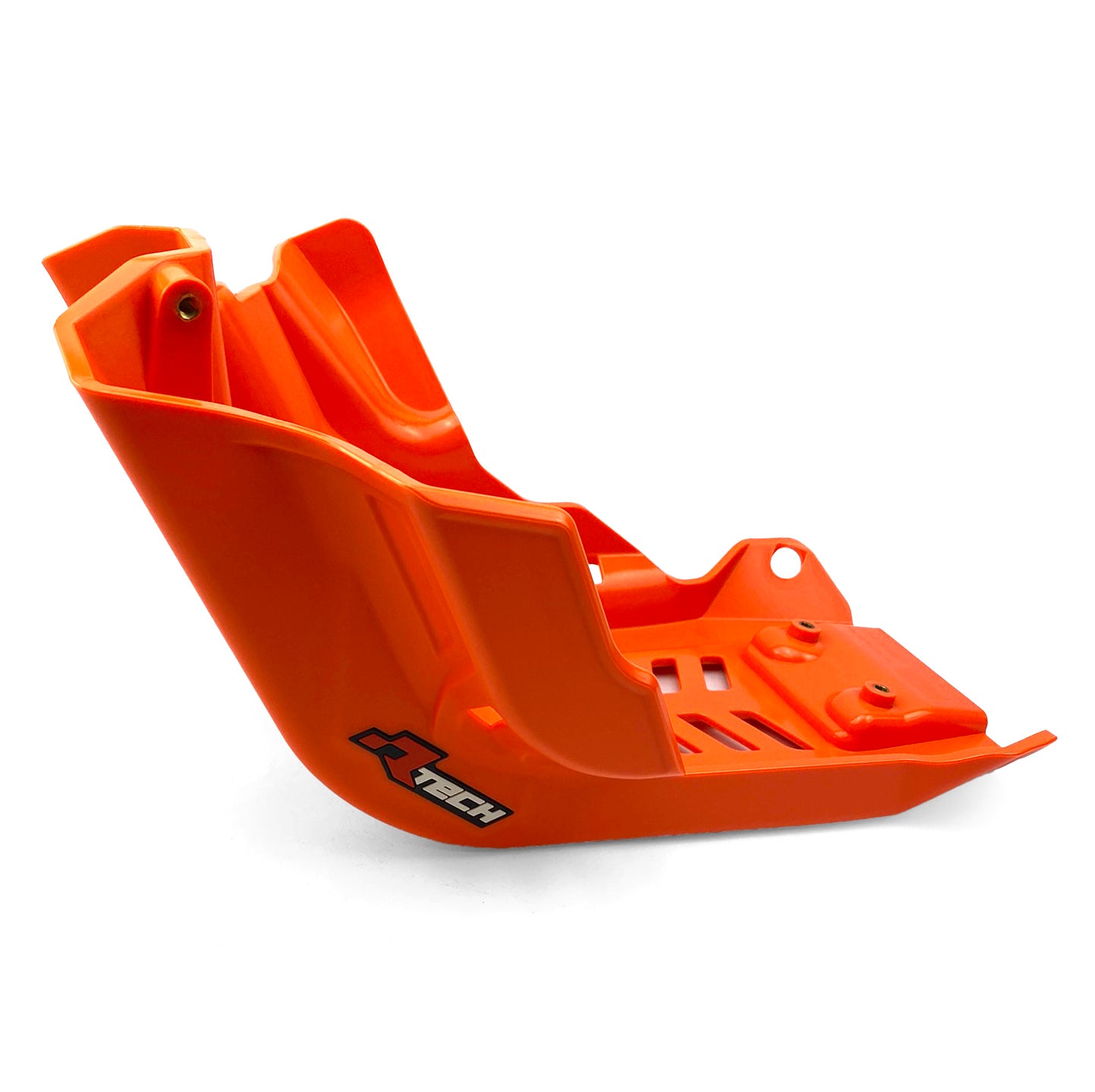 PLASTIC SKID PLATE ORANGE, KTM 250/350/450 SX-F 2023-24, RTECH R-PMKTMAR4523, PLASTIC ENGINE COVER