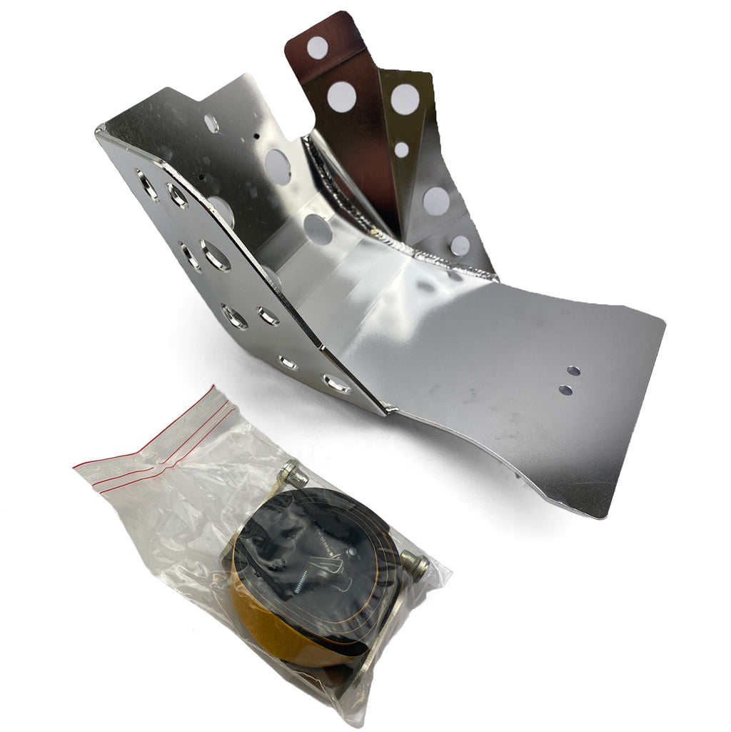 SKID PLATE ENDURO KTM125/150, 2016-18 RTECH R-PMKTM125A16, PMKTM125A16, HUSQVARNA
