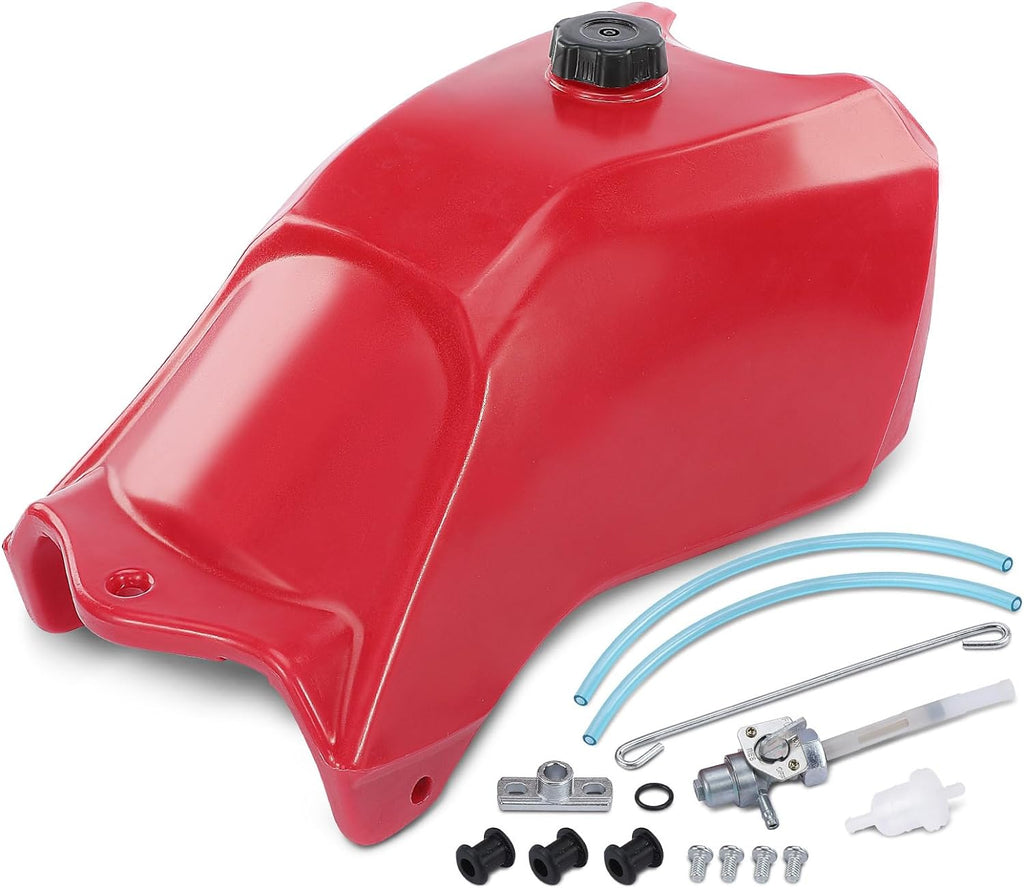 FUEL TANK RED 88-92 HONDA TRX 300 2WD 17520-HC4-010ZA