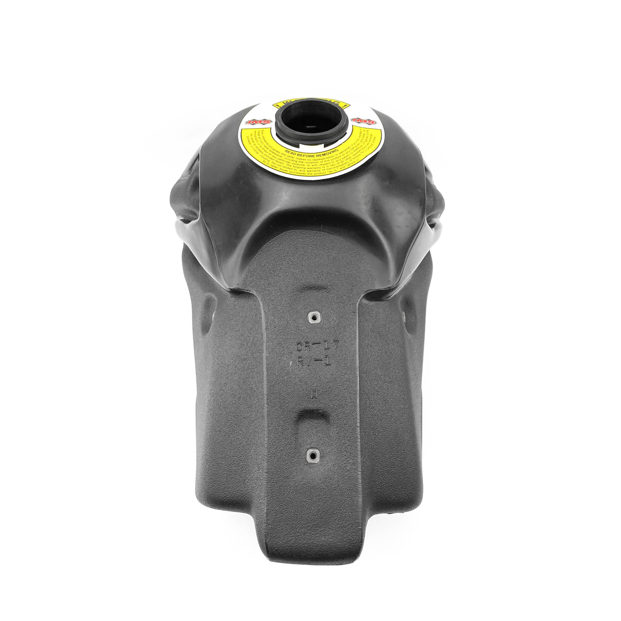 IMS Fuel Tank 2.6 gal Black Screw Cap, Honda CRF250R 2004-2009, 112234-BK1
