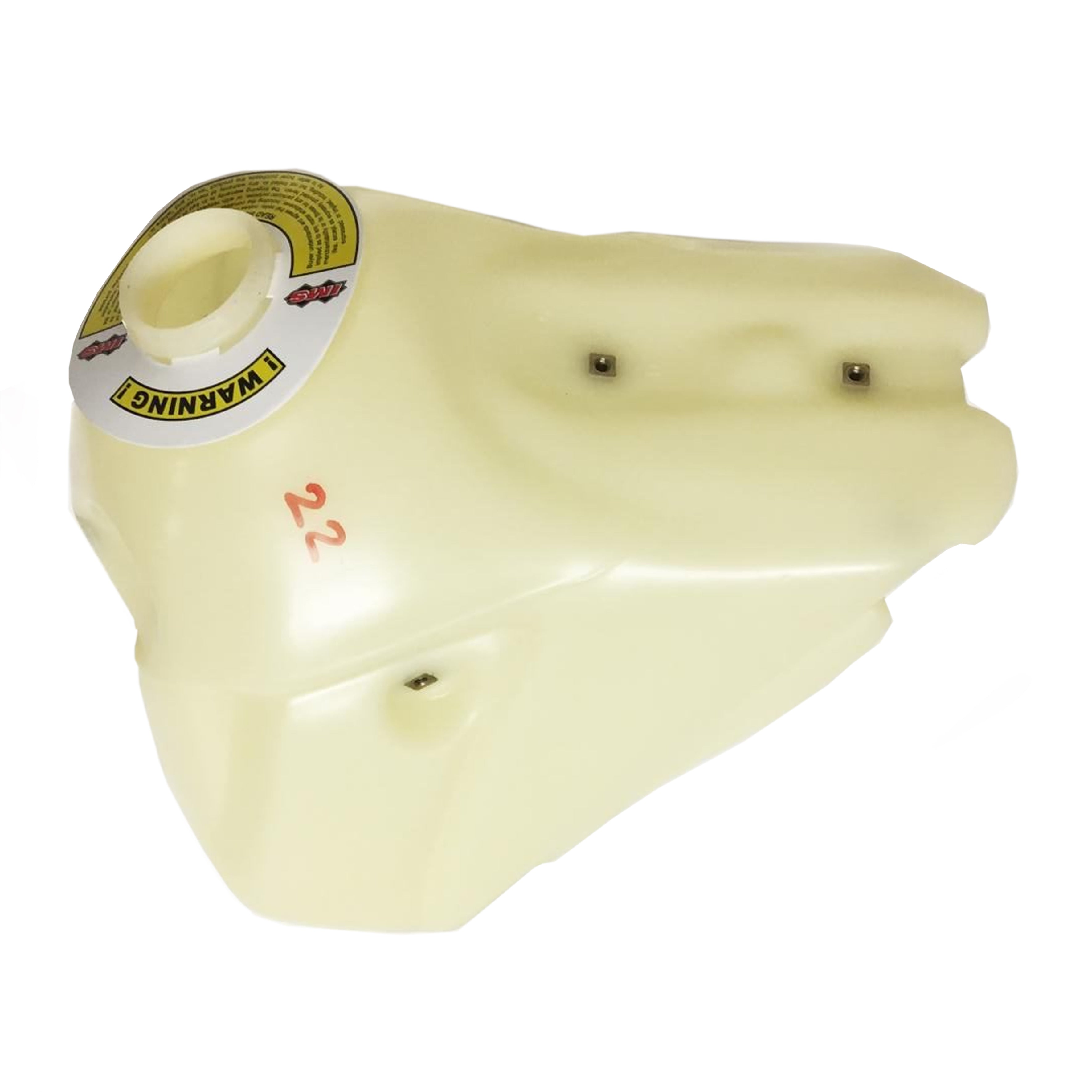 IMS Fuel Tank 2.4 gal Natural Screw Cap, Kawasaki KX80 1991-2013, 113134-N2