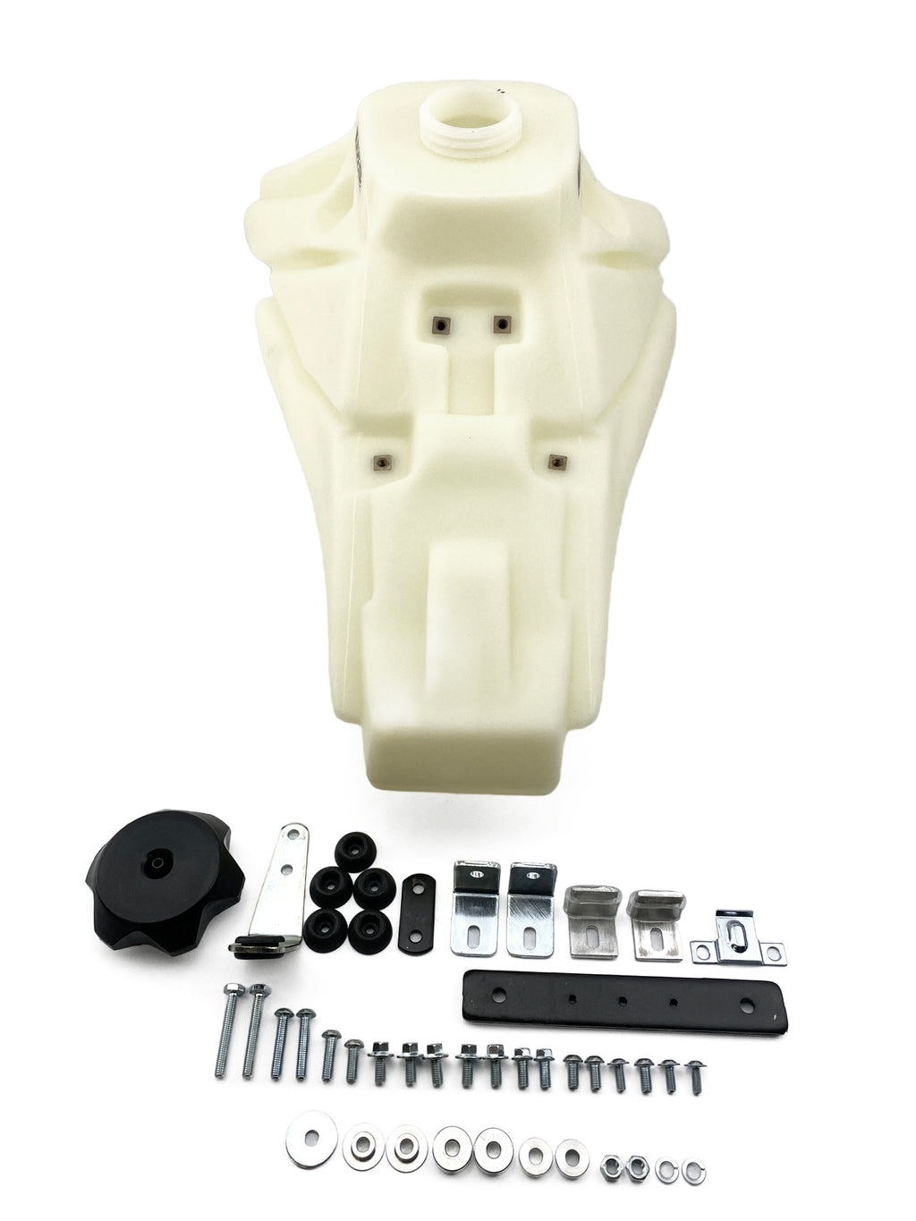 IMS Fuel Tank 2.7 gal Natural Screw Cap, Suzuki RMZ 250/450 18-20, 115530-N2