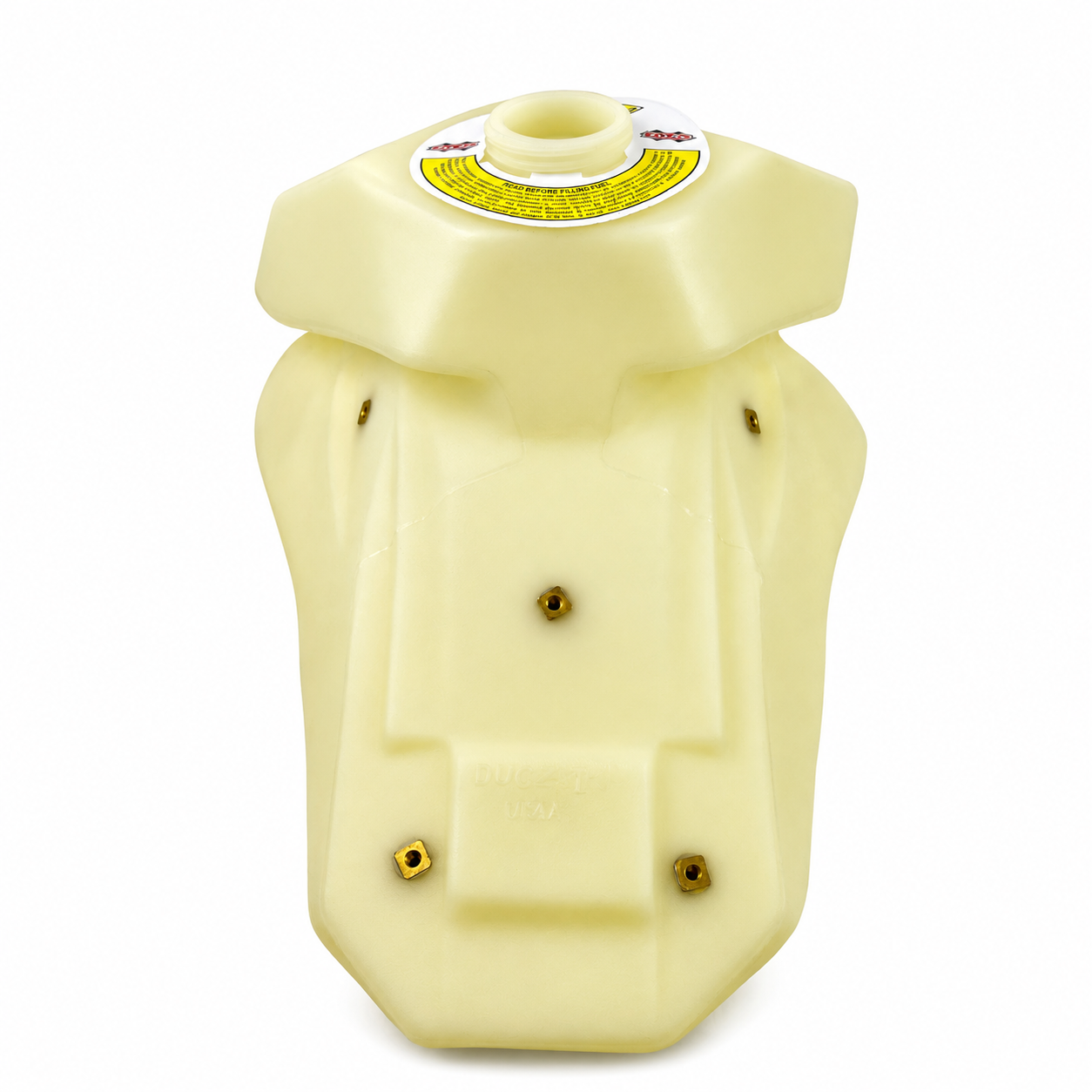 IMS Fuel Tank 2.7 gal Natural Screw Cap, Ducati Desmo 450 MX EDX 116601-N2