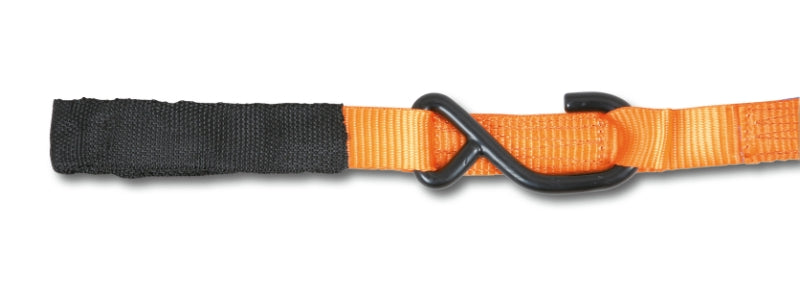 Ratchet Tie Downs with S-Hooks and Eyes 400kg High-Tenacity Polyester 3m - Robur 8188CG25 3