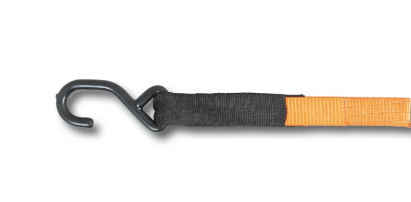 Ratchet Tie Downs with S-Hooks and Eyes 400kg High-Tenacity Polyester 5m - Robur 8188CG25 5
