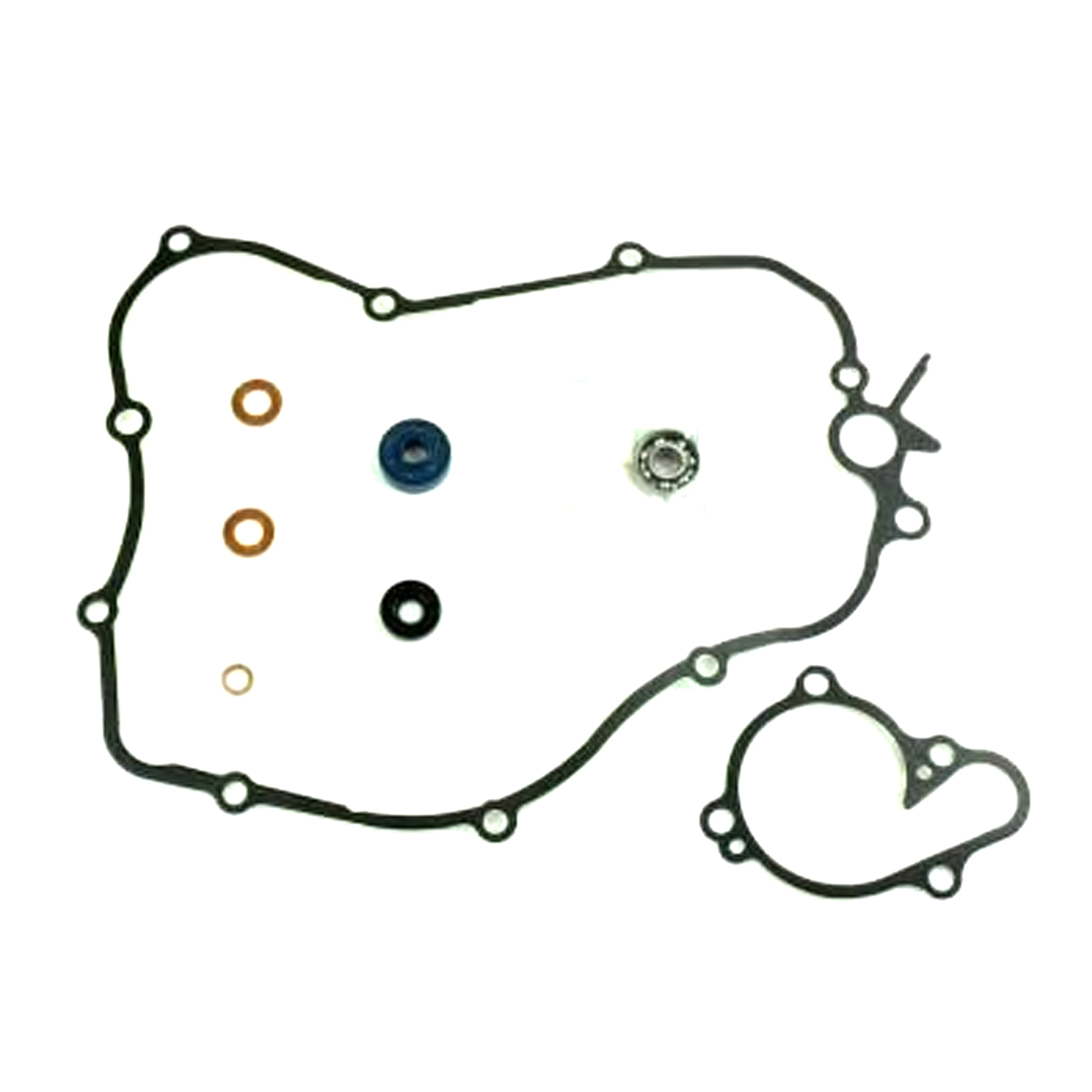 WATER PUMP GASKET KIT YZ/XX/XE 125 05-26, ATHENA P400485475004 YAMAHA/FANTIC WITH BEARING