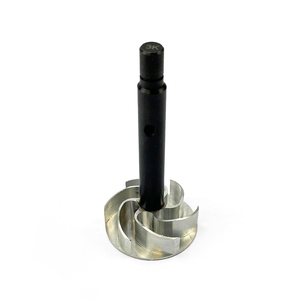 WATER PUMP WP SHAFT + IMPELLER, BRONCO AT-09143, 4L0-12450-01-00, YFZ350 BANSHEE 1987-06