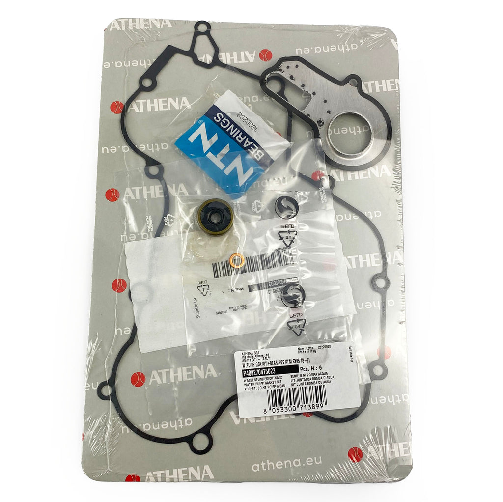 WATER PUMP GASKET KIT KTM 85 SX 18-24, HUSQVARNA TC 85 21-25, ATHENA P400270475023 WITH BEARING