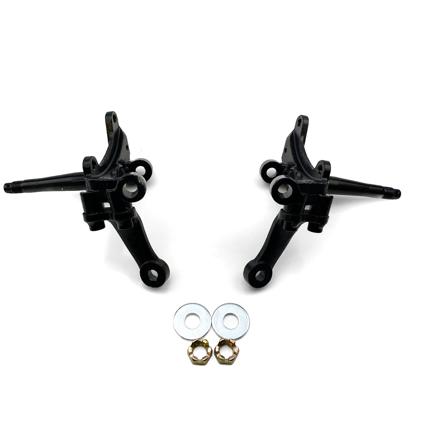 LEFT & RIGHT KNUCKLE SPINDLES 2000-2013 YAMAHA RAPTOR BANSHEE WARRIOR YFZ YFM 250 350