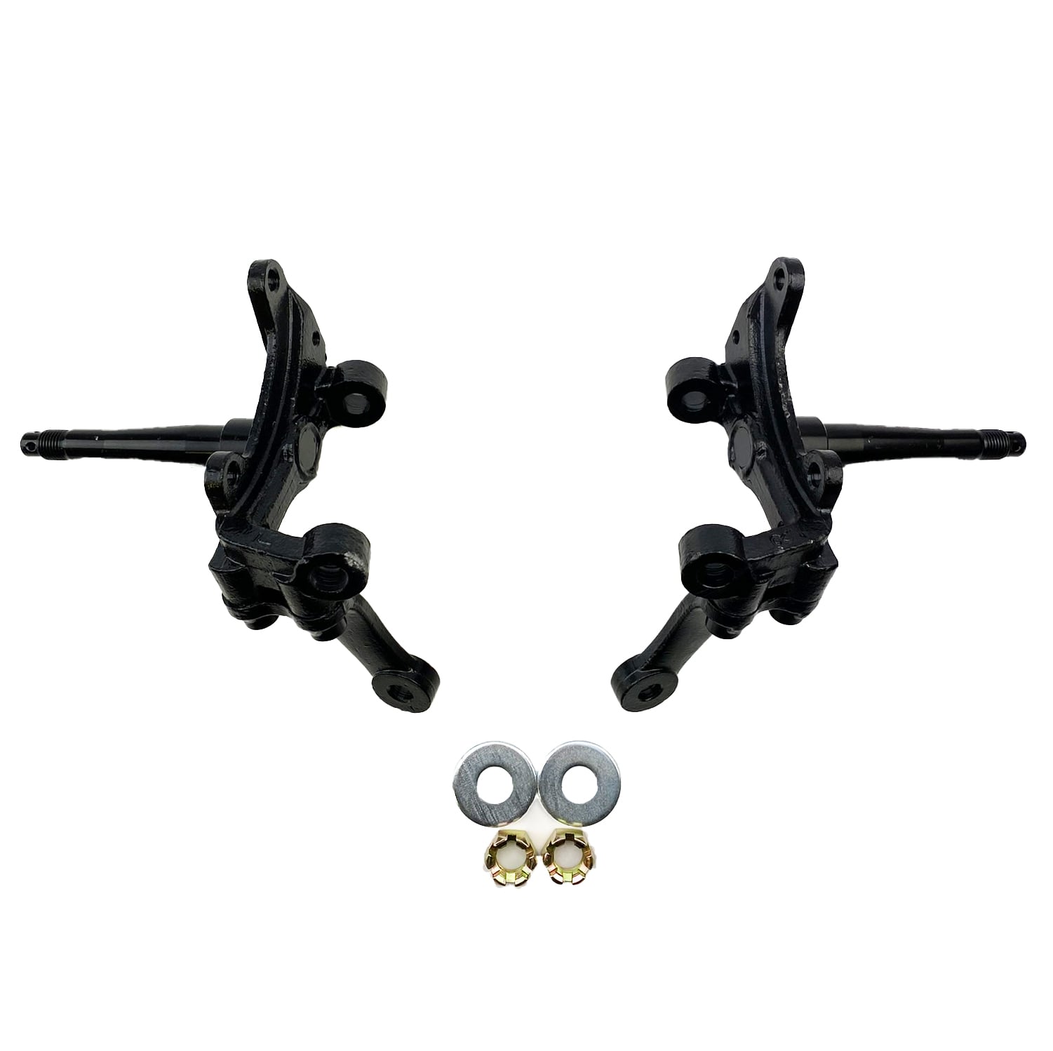 LEFT & RIGHT KNUCKLE SPINDLES 2000-2013 YAMAHA RAPTOR BANSHEE WARRIOR YFZ YFM 250 350