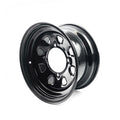 RIM STEEL WHEEL 14x7, 4/156, ITP DELTA BLACK 4+3, 12MM STUD, 1422320014B