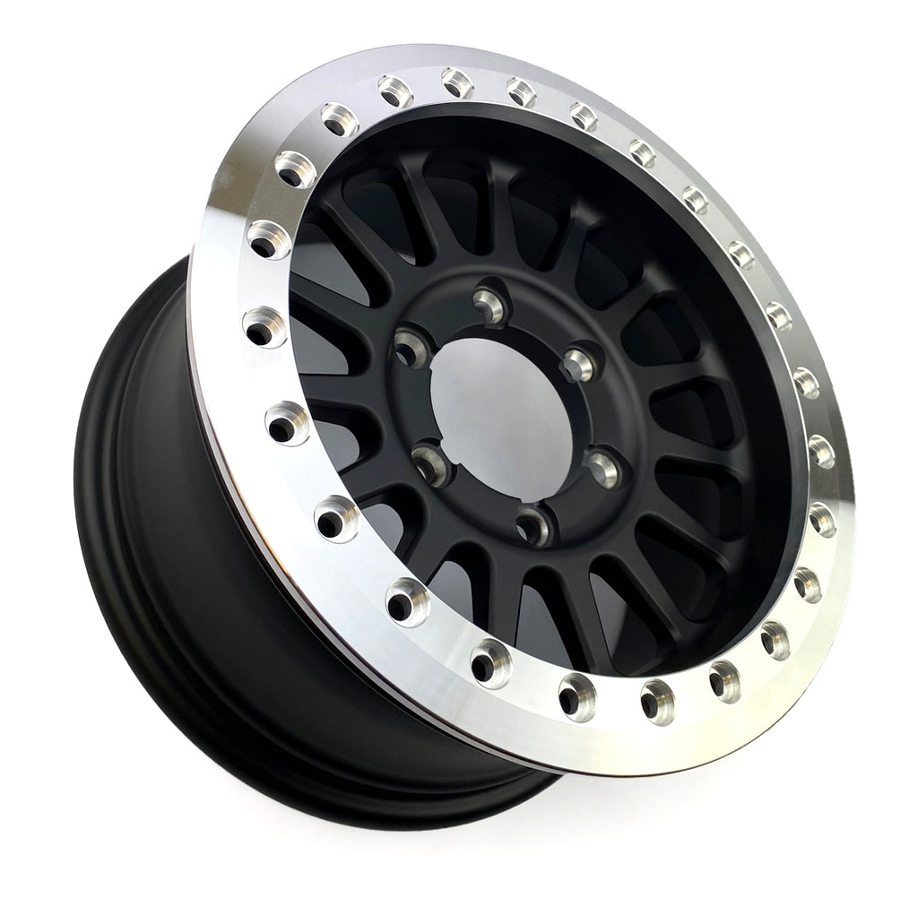 15x7 UHD FORGED BEADLOCK WHEELS, 6/139.7 (6x139.7) CAN AM MAVERICK R UTV SXS MOTORSPORT