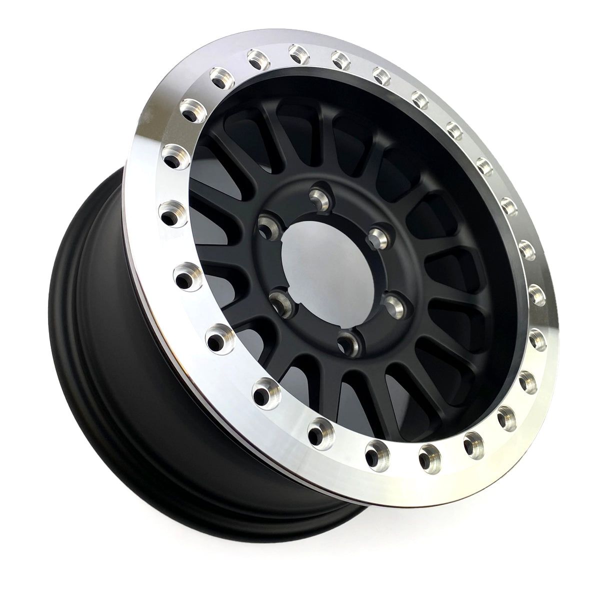 15x7 UHD FORGED BEADLOCK WHEELS, 6/139.7 (6x139.7) CAN AM MAVERICK R UTV SXS MOTORSPORT