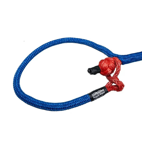 AGM 12mm X 7.5m (1/2 x 25') RAPID TOW RECOVERY ROPE