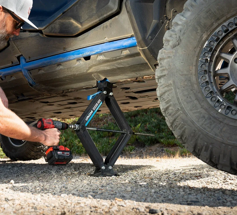 AGM 910Kg SCISSOR HEAVY DUTY OFF ROAD HIGH LIFT JACK