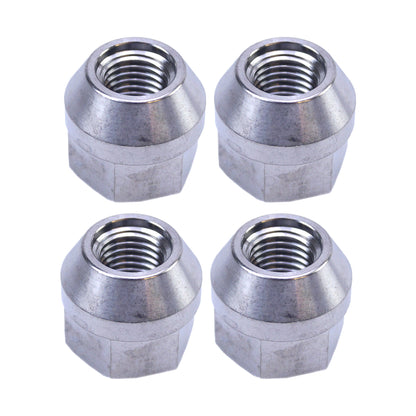 TITANIUM GR5 LUG NUT M10X1.25, BEVELED NUT / PACK OF 4 / QUAD TRAILER