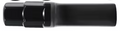 SOCKET DRIVER LUG NUT M12X1.5 SPLINED BLACK