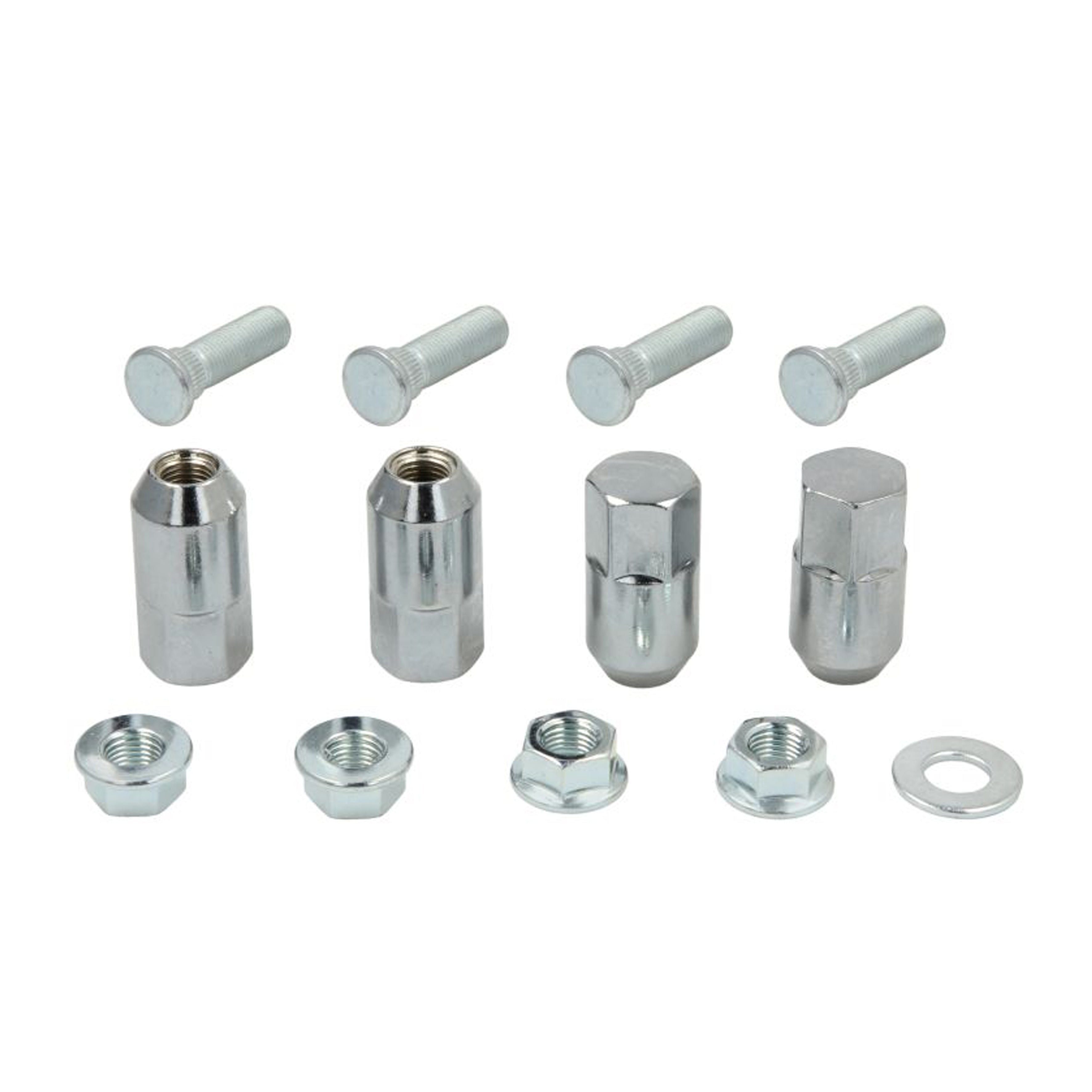 WHEEL STUD AND NUT KIT 07-19 POLARIS ACE RANGER RZR SPORTSMAN ALLBALLS 85-1241 7518378
