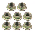 8Pcs FLANGED WHEEL NUTS POLARIS RANGER SPORTSMAN SCRAMBLER SPORT XPLORER TRAIL BOSS 7542459