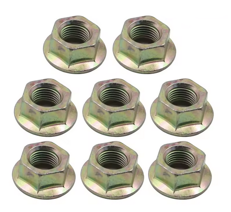 8Pcs FLANGED WHEEL NUTS POLARIS RANGER SPORTSMAN SCRAMBLER SPORT XPLORER TRAIL BOSS 7542459