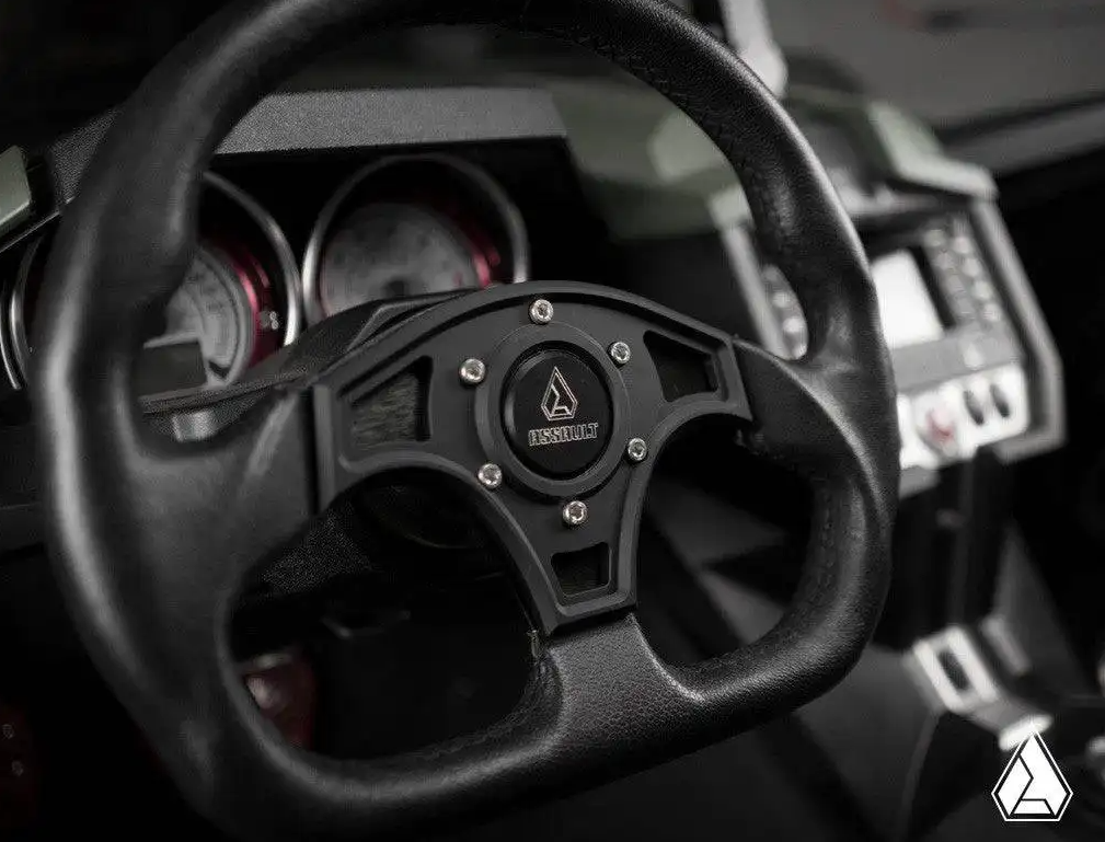 RACING STEERING WHEEL D 6 BOLT, SUPERATV SW-U-BALLDLH-28