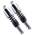 SHOCK ABSORBER PAIR 270mm UNIVERSAL CHROME