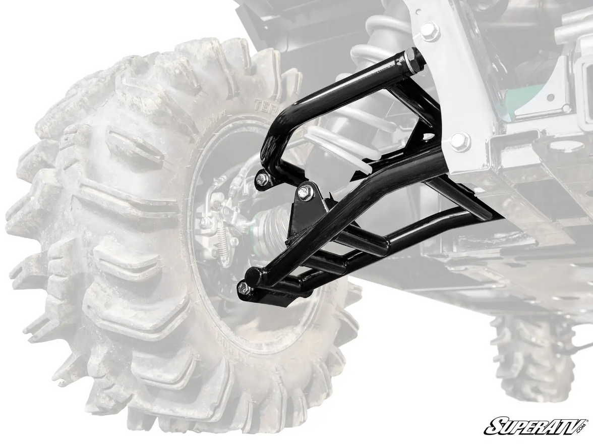 KAWASAKI MULE PRO 1 OFFSET HIGH CLEARANCE REAR A-ARMS, SUPER ATV, AA-K-MULEFXT-ROHC-02, NO BALL JOINTS INCLUDED