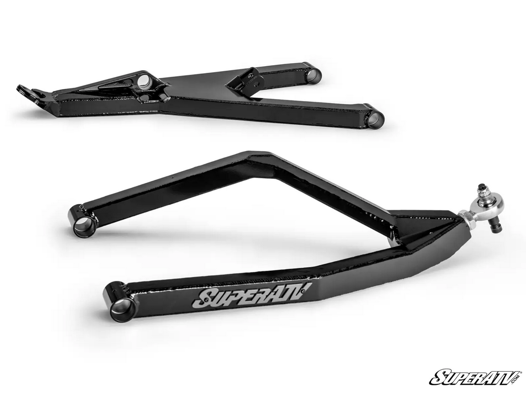 POLARIS PRO R TURBO R SIDEWINDER BOXED A-ARMS, SUPER ATV AA-P-PROR-WC-001-02, NO BALL JOINTS