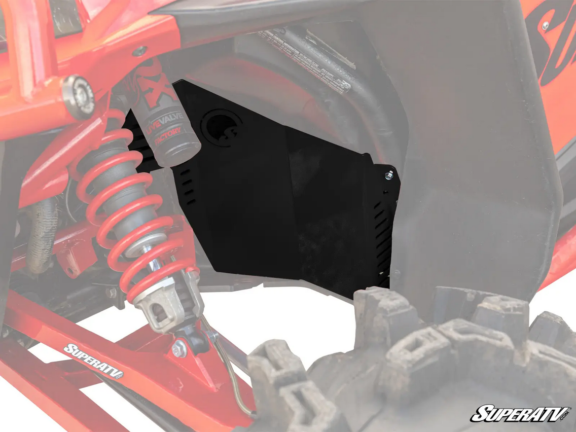 POLARIS RZR XP 1000 INNER FENDER WHEEL ARCH GUARD, SUPER ATV FAP-P-RZRXP-01