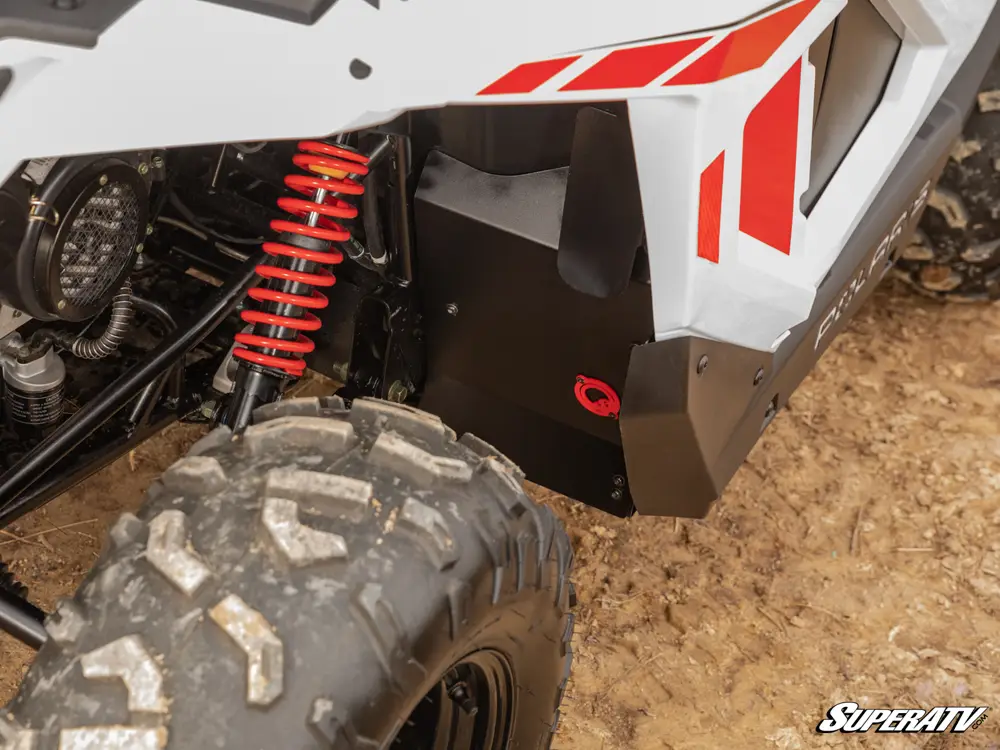 POLARIS RZR 200 REAR INNER FENDER WHEEL ARCH GUARD, SUPER ATV MG-P-RZR200-01