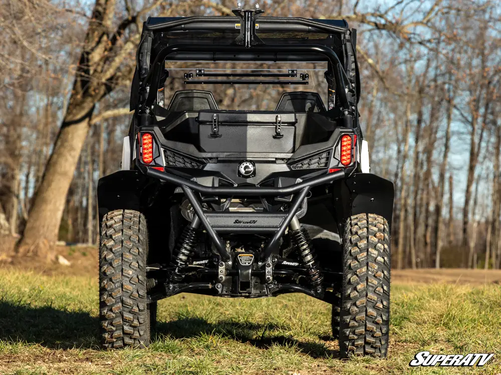 CANAM MAVERICK SPORT LOW PROFILE WHEEL ARCH FENDER FLARES MUD GUARDS, SUPER ATV FF-CA-MAVS