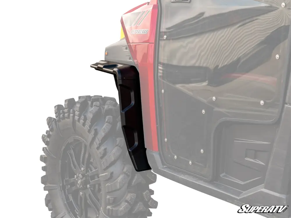 POLARIS XP 900 HD WHEEL ARCH FENDER FLARES MUD GUARDS, SUPER ATV FF-P-RAN900