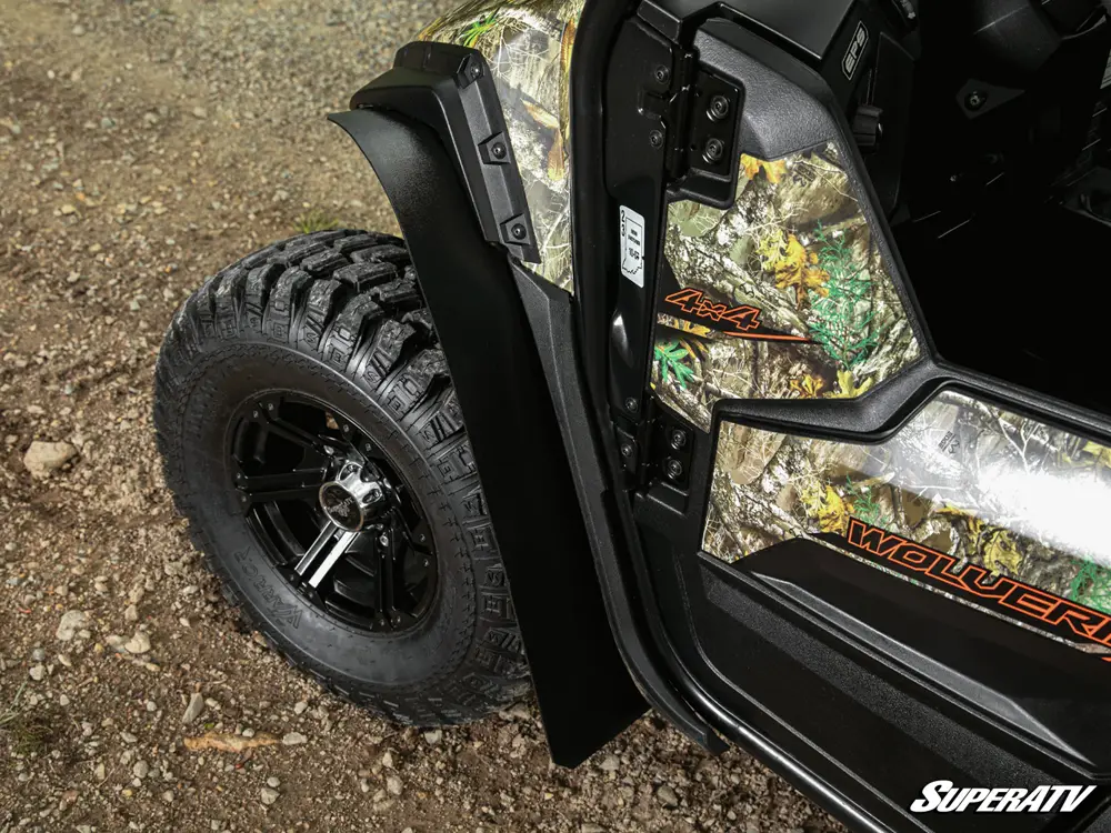 YAMAHA WOLVERINE X2 WHEEL ARCH FENDER FLARES MUD GUARDS, SUPER ATV FF-Y-WVX2