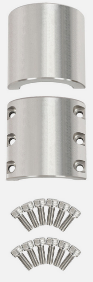 WELDABLE SPLIT CLAMP 1.625 42mm ROLL CAGE UNIVERSAL