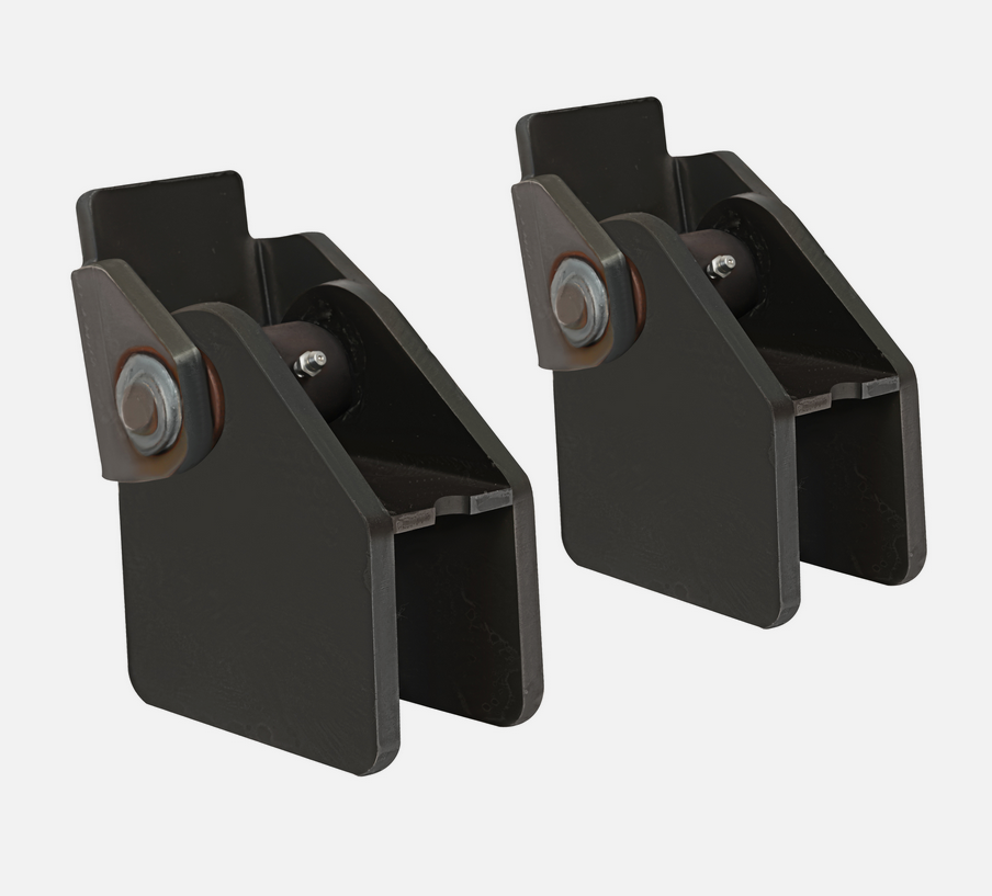 50mm HEAVY DUTY WELD ON HINGES (SET OF 2) GREASEABLE
