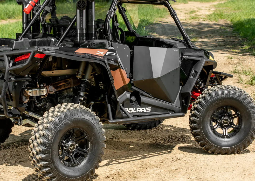 POLARIS RZR ALUMINUM DOORS & REAR PANELS, SUPER ATV DOOR-P-RZRXP-003-K2