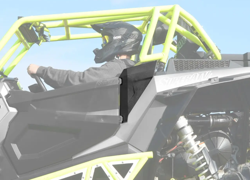 POLARIS RZR PLASTIC DOORS & REAR PANELS, SUPER ATV DOOR-P-RZRXP-1K-K1