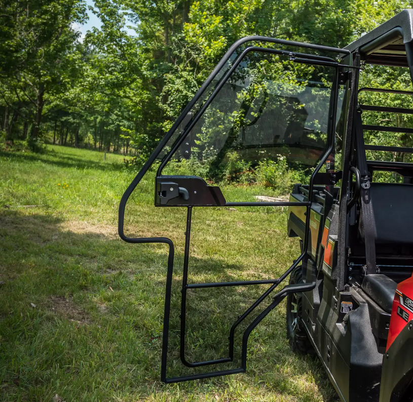 KAWASAKI MULE CAB ENCLOSURE DOORS CLEAR, SUPER ATV DR-K-FX-001-72