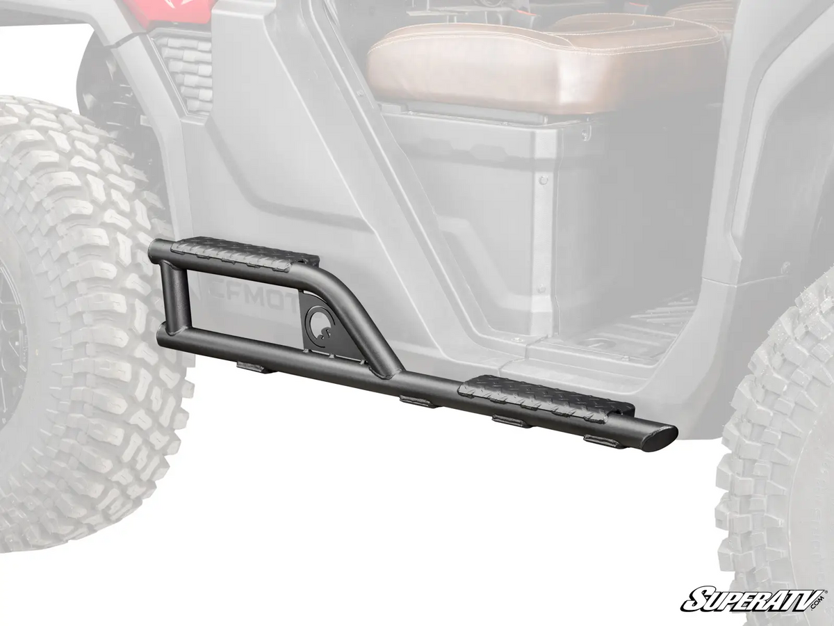 NERF BARS CFMOTO UFORCE U10 PRO HEAVY-DUTY INTEGRATED STEP OEM DOORS COMPATIBLE