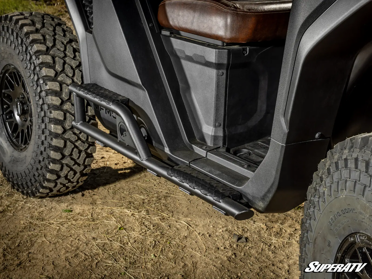 NERF BARS CFMOTO UFORCE U10 PRO HEAVY-DUTY INTEGRATED STEP OEM DOORS COMPATIBLE