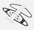 HONDA TRX 450 R ER 2004-2014 A-ARM KIT +2.5 Wide, +1 Forward