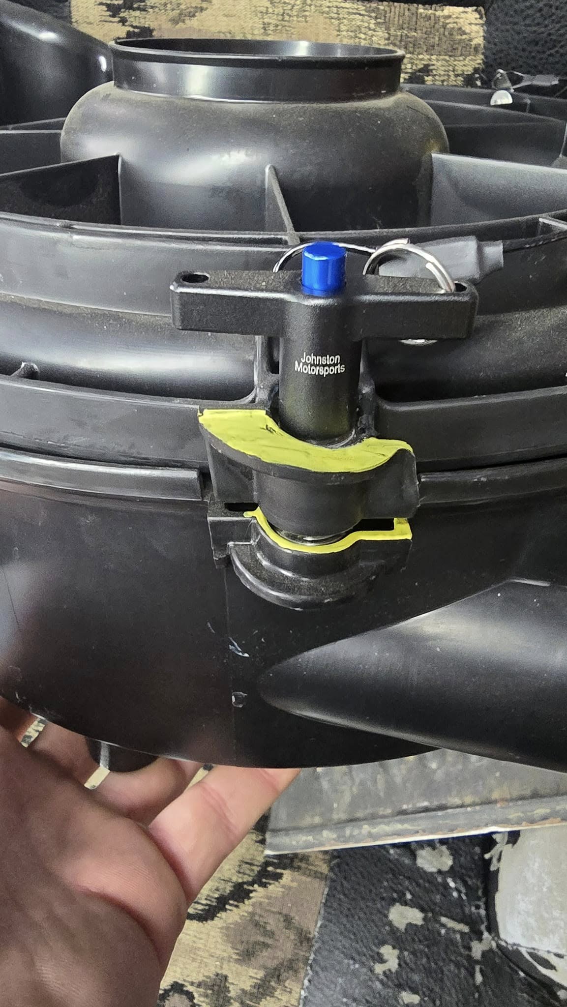 POLARIS PRO R 4 PIN QUICK RELEASE CVT COVER KIT JOHNSTON MOTORSPORTS