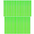 SPOKE SKIN SET 8.5 & 7.5 GRE, SS-101, 76 PCS, GREEN